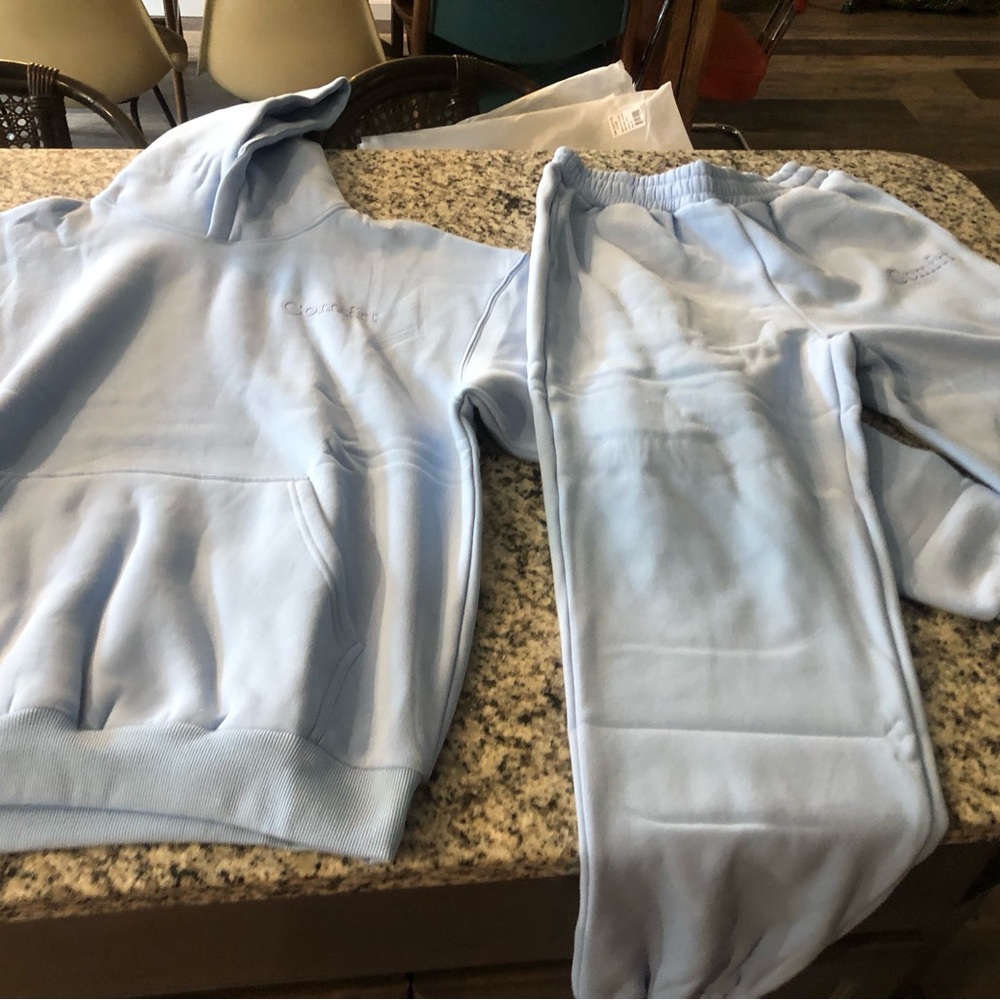 Comfrt Minimalist Weighted Hoodie and Sweatpants Set